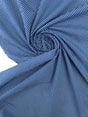 Cotton Poplin Blue Polka Dot