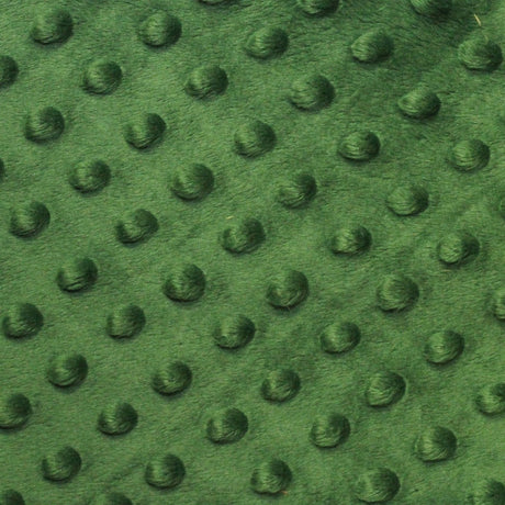 Minky Dimple Dot Faux Fur Fabric - 100 Percent Polyester, Embossed Dimple Dot, 60" Width (1 Yard)