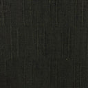 1 yarda de tela jacquard de lino puro negro con rayas de arroz largo, lavada y de peso pesado, ancho 65 pulgadas