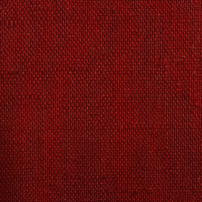 1 Yard Rust Linen Cotton Blend Lightweight Solid Woven Fabric for Sewing 56 Inches Wide