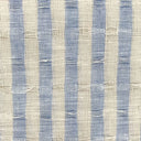 1 yarda de tela premium de lino lituano con rayas jacquard de tres tonos natural, ancho 65"
