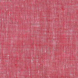 1 Yard Red or Off White 2 Tone Melange Linen Fabric Flat Weave Lightweight 58 Inches Wide