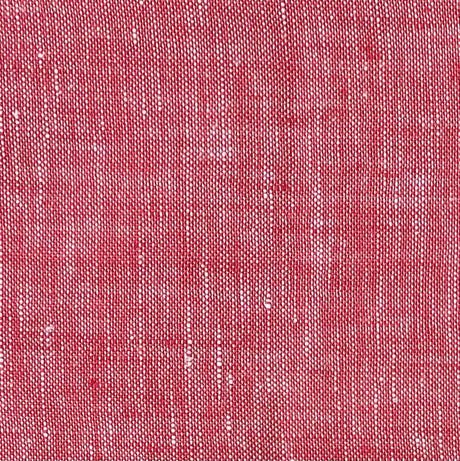 1 Yard Red or Off White Melange Linen Fabric Flat Weave Lightweight 58 Inches Wide