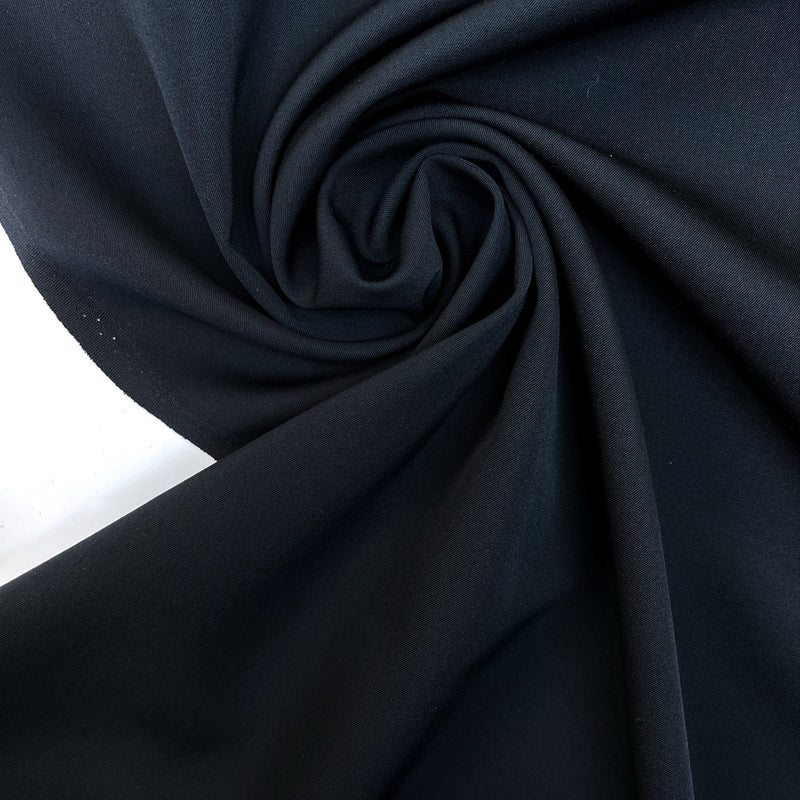 Italian Wool Twill Suit Fabric in Blue Shades