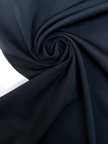 Italian Wool Twill Suit Fabric in Blue Shades