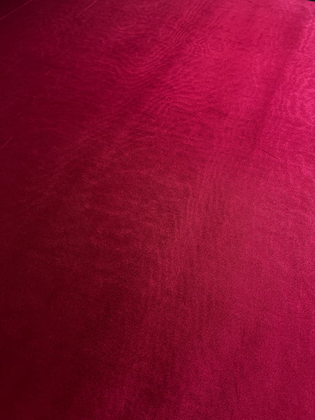 Red Velour Knitted Polyamide