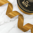 1 1/2" Double Face Satin-25 Yds (Antique Gold)