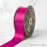 1 1/2" Double Face Satin-25 Yds (Azalea)