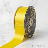 1 1/2" Double Face Satin-25 Yds (Daffodil)