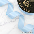 1 1/2" Double Face Satin-25 Yds (Light Blue)