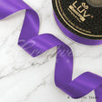1 1/2" Double Face Satin-25 Yds (Purple)