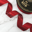 1 1/2" Double Face Satin-25 Yds (Scarlet Red)