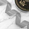 1 1/2" Double Face Satin-25 Yds (Silver)