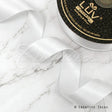 1 1/2" Double Face Satin-25 Yds (White)
