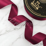 1 1/2" Double Face Satin-25 Yds (Wine)