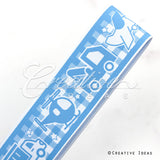 1 1/2" Grosgrain Baby Boys/Girls Elements-10 Yds (Blue)