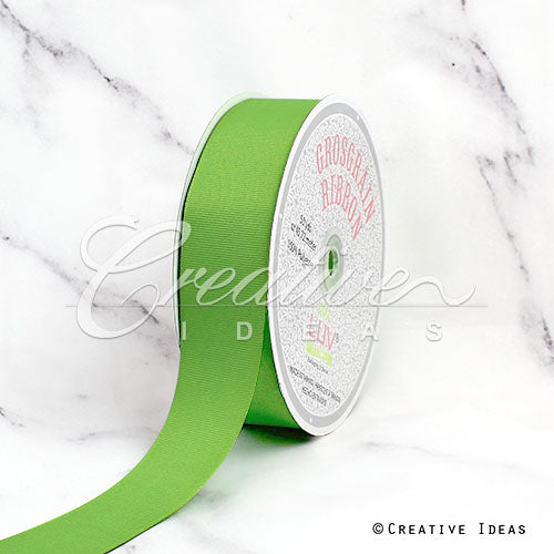 1 1/2" Grosgrain Ribbon - 50 Yards (Apple Green)