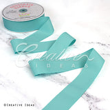 1 1/2" Grosgrain Ribbon - 50 Yards (Aqua)