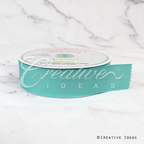 1 1/2" Grosgrain Ribbon - 50 Yards (Aqua)
