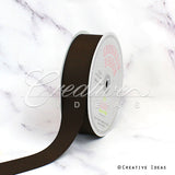 1 1/2" Grosgrain Ribbon - 50 Yards (Brown)