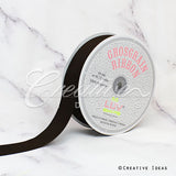1 1/2" Grosgrain Ribbon - 50 Yards (Brown)