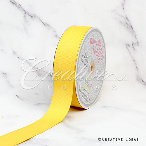 1 1/2" Grosgrain Ribbon - 50 Yards (Canary)