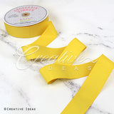 1 1/2" Grosgrain Ribbon - 50 Yards (Canary)