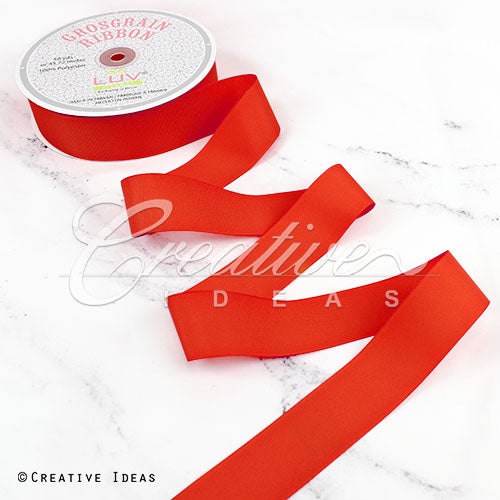1 1/2" Grosgrain Ribbon - 50 Yards (Coral)