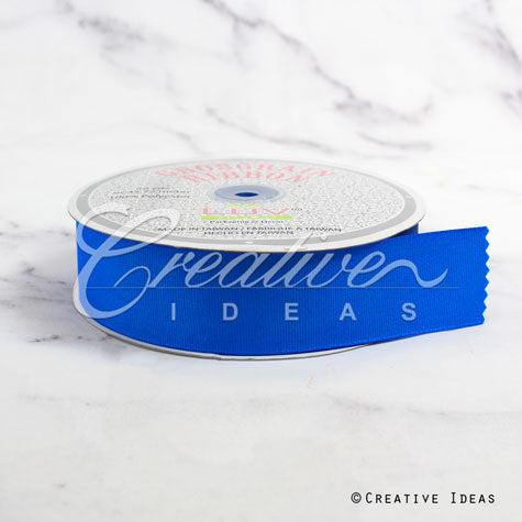 1 1/2" Grosgrain Ribbon - 50 Yards (Electric Blue)