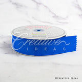 1 1/2" Grosgrain Ribbon - 50 Yards (Electric Blue)