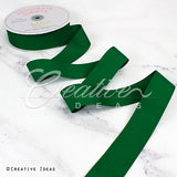 1 1/2" Grosgrain Ribbon - 50 Yards (Emerald Green)