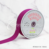 1 1/2" Grosgrain Ribbon - 50 Yards (Fuchsia)