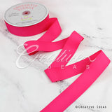 1 1/2" Grosgrain Ribbon - 50 Yards (Hot Pink)