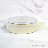 1 1/2" Grosgrain Ribbon - 50 Yards (Ivory)