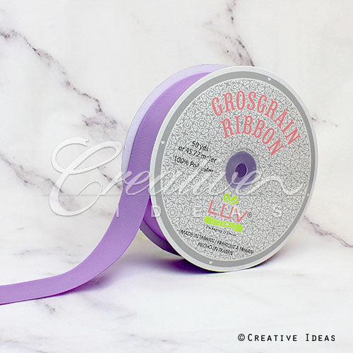 1 1/2" Grosgrain Ribbon - 50 Yards (Lavender)