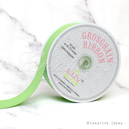 1 1/2" Grosgrain Ribbon - 50 Yards (Mint Green)