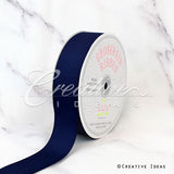 1 1/2" Grosgrain Ribbon - 50 Yards (Navy Blue)