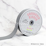 1 1/2" Grosgrain Ribbon - 50 Yards (Silver)
