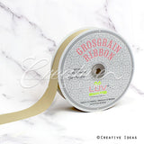 1 1/2" Grosgrain Ribbon - 50 Yards (Toffee)