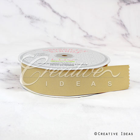 1 1/2" Grosgrain Ribbon - 50 Yards (Toffee)