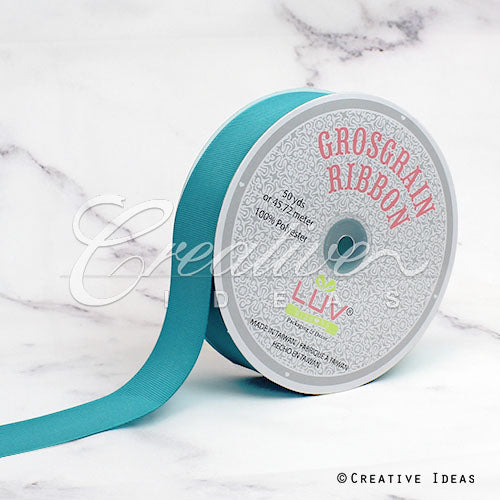 1 1/2" Grosgrain Ribbon - 50 Yards (Tropic Blue)