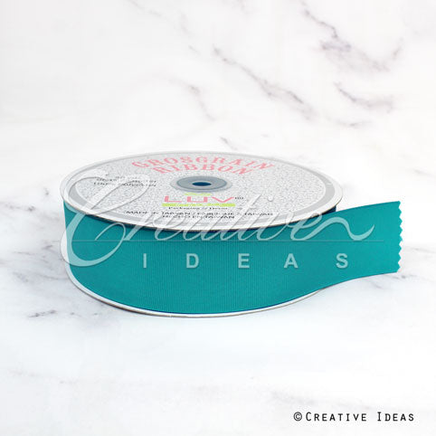 1 1/2" Grosgrain Ribbon - 50 Yards (Tropic Blue)