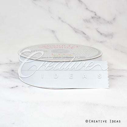 1 1/2" Grosgrain Ribbon - 50 Yards (White)