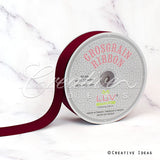 1 1/2" Grosgrain Ribbon - 50 Yards (Wine)