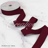 1 1/2" Grosgrain Ribbon - 50 Yards (Wine)