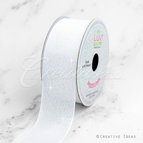 1 1/2" Iridescent Metallic Ribbon-10 Yds (Iridescent)