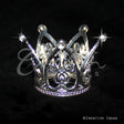 1 1/2" Mini Swirl Tiara-Pc (Silver)