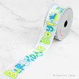 1 1/2" Satin Birthday Ribbon-10 Yds (Blue)