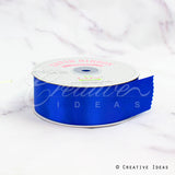 1 1/2" Single Face Satin-50 Yds (Vibrant Blue)