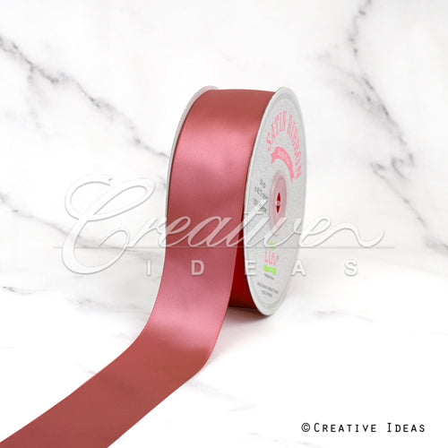 1 1/2" Single Face Satin-50 Yds (Cinnamon)